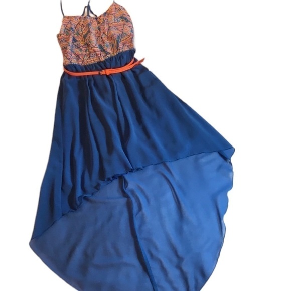 Nwot CITY TRIANGLES, spaghetti straps, High low Dress, size 3 - Picture 1 of 3